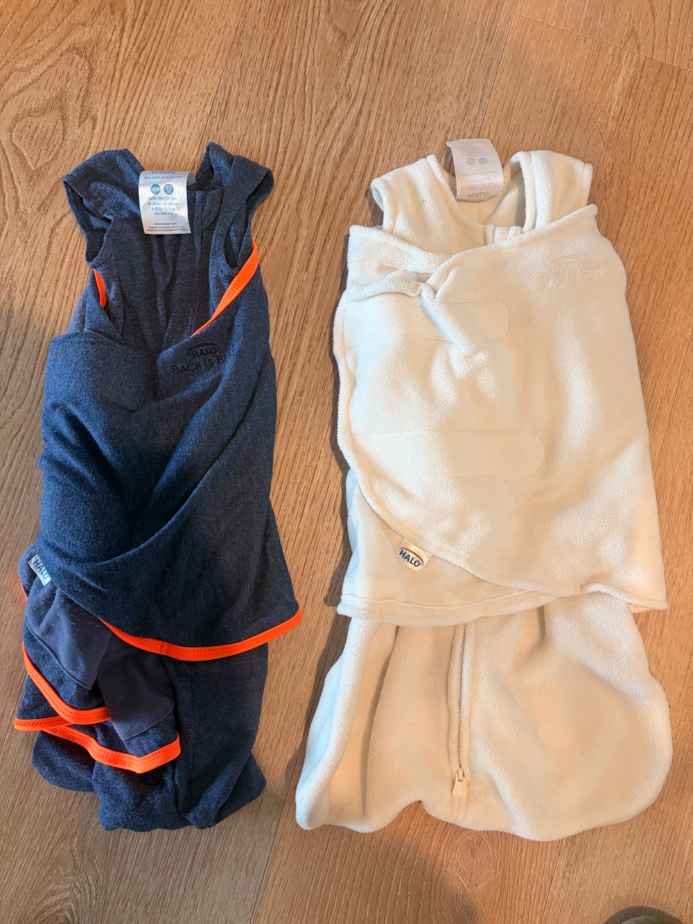 Halo newborn swaddles - set of 2